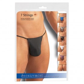 SET 7 THONG MAN MULTICOLOR