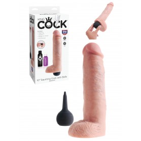Do it realistic squirting with testicles king cock 10 squirting cock w balls