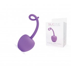 Purple cherry secret silicone vaginal ball