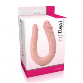 Double Realistic Double Dildo Real Rapture u-shaped