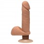 Vibrator Realistic vibrathing 7 caramel perfect d