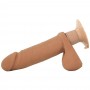 Vibrator Realistic vibrathing 7 caramel perfect d