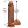 Make it realistic dildo the d 8 caramel perfect d