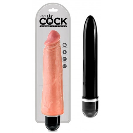 Classic realistic vibrator king cock 8 flesh