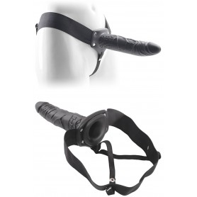 Do it strap on cable wearable dildo Real Rapture 8 Black