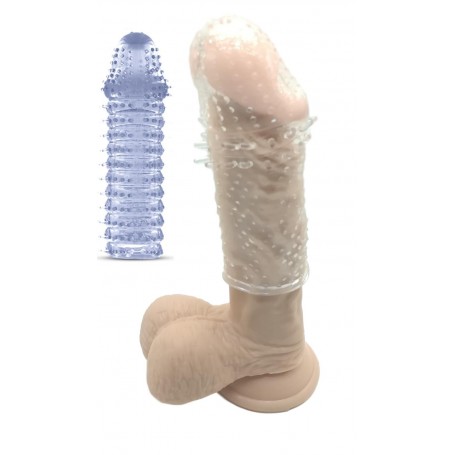 Wearable phallic sheath for penis extension stretchy extension