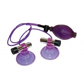 Succhia tette capezzoli vibrante pompa violet nipple sucker