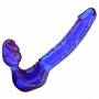 Do it double wearable dildo for women without harness straples purple