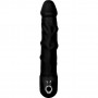 Realistic vibrator the black phallus vibrating bendie dildo
