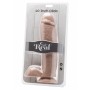 Dildo Fallo realistico Maxi grande dildo skin con testicoli e ventosa the cock 10 flesh