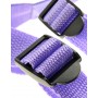 Falo Dildo indossabile vaginale anale  imbragatura strap on dillio harnes purple