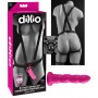 Wearable Dildo Anal Vaginal Harness Strap On dillio Harnes Pink