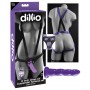 Do it strap on with harness dildo dillio suspender harness kit