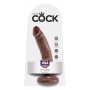 Make it realistic dildo king cock Anal vaginal with suction cup 7 brown