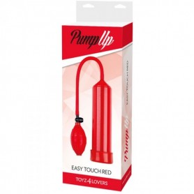 Penis Lengthening Pump Developer Pump Up Easy Touch Red