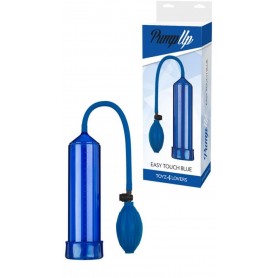Penis Enlargement Pump Developer Pump Up Easy Touch Blue