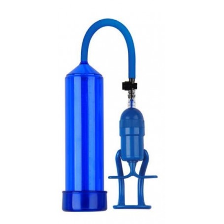 Penis Enlargement Pump Developer Pump Up Finger Touch Blue