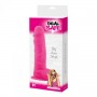 Dildo Fallo realistico Vaginale maxi grande con ventosa in silicone Arm Pink 11