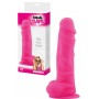 Dildo Fallo realistico Vaginale maxi grande con ventosa in silicone Arm Pink 11