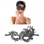 Sexy Black Venetian Gothic Charm Woman Night Mask