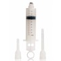 Syringe for lubricant vaginal shower enema peretta