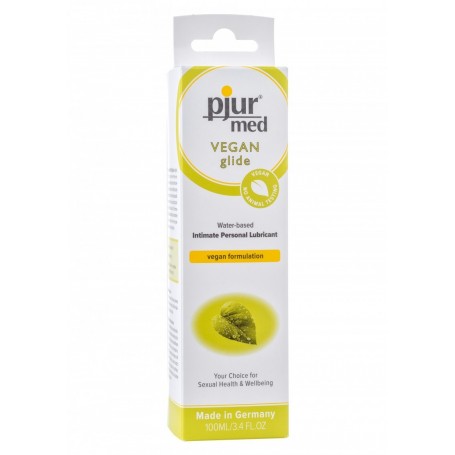 Lubrificante intimo vaginale anale per rapporti sessuali biologico vegano pjur Vegan Glide 100ml