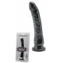 Realistic Phallus with Real Black 8 Cock Vaginal Dildo Suction Cup