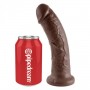 Do it king cock realistic vaginal dildo with suction cup 8 Brown