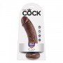 Do it king cock realistic vaginal dildo with suction cup 8 Brown