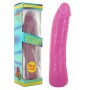 Make it realistic in jelly vaginal dildo anal soft flexible sex toys plesasure