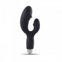 Realistic Vibrator Double Black Dildo Vibrating Vagiinal Vibrator for Silicone G-spot