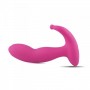 vibrator stimulator G-spot and clitoris vibrating vaginal dildo silicone lowe easy