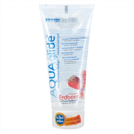 Strawberry aquaglide lubricant