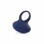 Silicone vibrating phallic ring emphasis ring heart