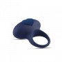 Silicone vibrating phallic ring emphasis ring heart