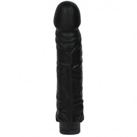 Realistic Vibrator Cock vibrating dildo black 7