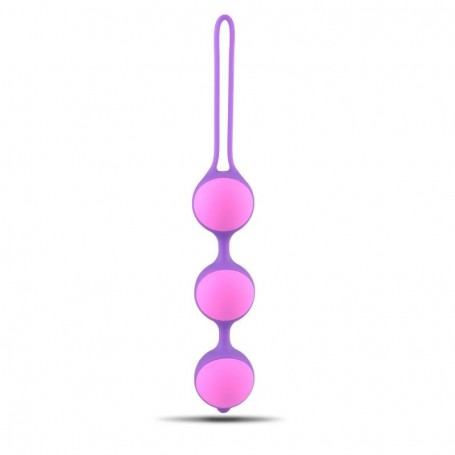 Vibrating Vaginal Balls Geisha Kegel Sex Toys Massager Stimulator Triple Purple Balls