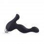 Black Prostate Dildo Vibrator Phallus Stimulator for Silicone Men