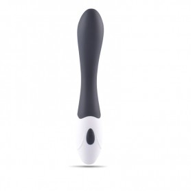 vibrator for vaginal G-spot stimulator realistic dildo phallus vibrating silicone black