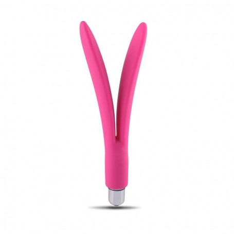 Vibrator vibrating dildo double bonfire silicone anal vaginal stimulator 2 slap sex toys