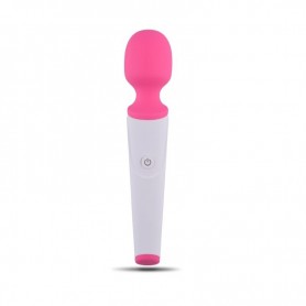 Vaginal clitoral stimulator wand vibromassager rechargeable sex toys