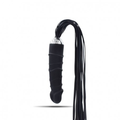 Realistic Phallus Dildo Silicone Anal Vaginal Phallus with Fetish Bondage Whip