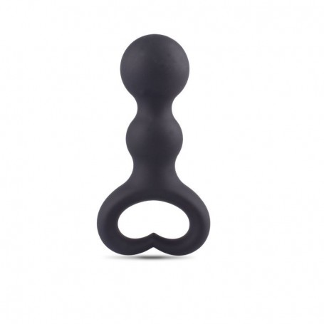 Silicone anal plug the ancor dildo phallus stimulator sex toys black