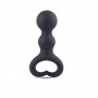 plug anale in silicone the ancor dildo fallo stimolatore sex toys nero