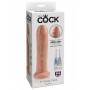 Realistic vaginal phallus dildo with suction cup king cock uncut cock 7 flesh