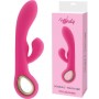 Vaginal Vibrator Rabbit Dildo Double Vibrating Pink Silicone Clitoral Stimulator