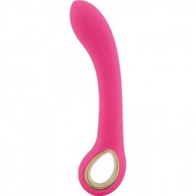 Anal Vaginal Vibrator Phallus Vibrating Silicone Dildo Rechargeable Sex Toys Pink