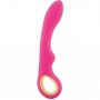 Silicone Vaginal Vibrator Rechargeable Dildo Vibromassager Realistic Vibrating Phallus Pink