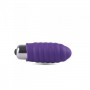 Vaginal Vibrator Phallus Vibrating Dildo Mini Stimulator Clittoris in Purple Silicone