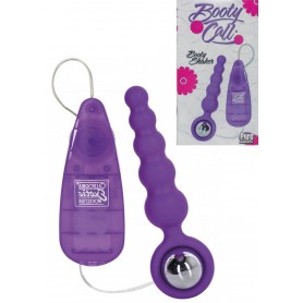 Anal Plug Vibrating Dildo Phallus Ball Stimulator Silicone Vibrator Sex Toys for Men and Women
